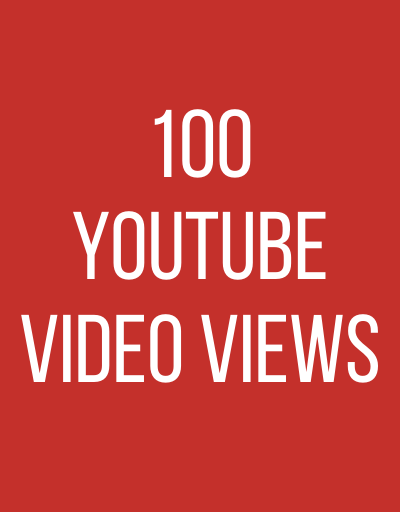 100 Youtube video views