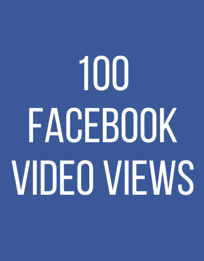 100 facebook video views