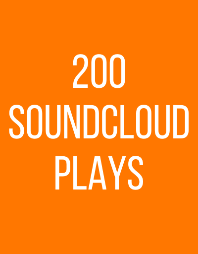 200 soundcloud plays