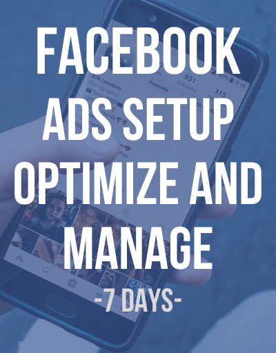Facebook Ads setup 7 days